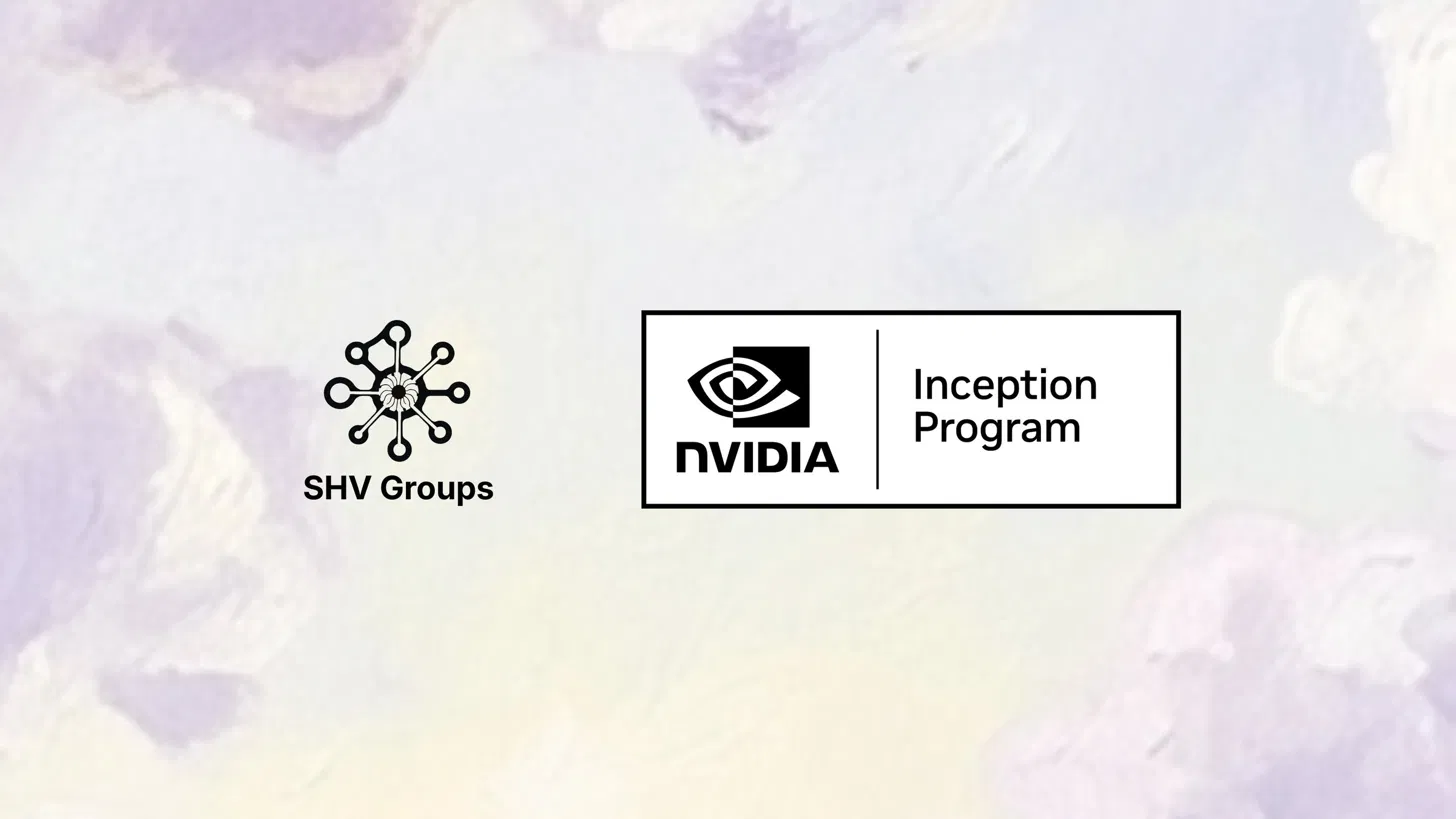 SHV Groups and the NVIDIA Inception Program logos